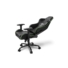 Kép 3/3 - Sharkoon Gamer szék - Skiller SGS4 Black / Green (állítható háttámla / magasság; 4D kartámasz; PVC; aluminium talp; 150kg-ig