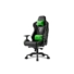 Kép 1/3 - Sharkoon Gamer szék - Skiller SGS4 Black / Green (állítható háttámla / magasság; 4D kartámasz; PVC; aluminium talp; 150kg-ig