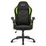Kép 2/6 - Sharkoon Gamer szék - Elbrus 1 Black / Green (állítható magasság; fix kartámasz; szövet; acél talp; 120kg-ig)