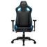 Kép 2/6 - Sharkoon Gamer szék - Elbrus 2 Black / Blue (állítható magasság; állítható kartámasz; műbőr; acél talp; 150kg-ig)