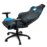 Kép 5/6 - Sharkoon Gamer szék - Elbrus 2 Black / Blue (állítható magasság; állítható kartámasz; műbőr; acél talp; 150kg-ig)