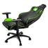 Kép 5/6 - Sharkoon Gamer szék - Elbrus 2 Black / Green (állítható magasság; állítható kartámasz; műbőr; acél talp; 150kg-ig)
