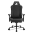 Kép 2/6 - Sharkoon Gamer szék - Skiller SGS40 Fabric Black (állítható magasság; állítható kartámasz; szövet; acél talp; 150kg-ig)