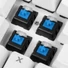 Kép 4/4 - Sharkoon Billentyűzet Mechanikus - Skiller SGK3 White / Blue (Kailh Blue mechanika; Világítás; fehér; angol)