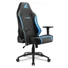 Kép 3/5 - Sharkoon Gamer szék - Skiller SGS20 Black / Blue (állítható magasság; állítható kartámasz; szövet; acél talp; 120kg-ig)