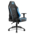 Kép 3/5 - Sharkoon Gamer szék - Skiller SGS20 Black / Blue (állítható magasság; állítható kartámasz; szövet; acél talp; 120kg-ig)