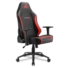Kép 3/5 - Sharkoon Gamer szék - Skiller SGS20 Black / Red (állítható magasság; állítható kartámasz; szövet; acél talp; 120kg-ig)
