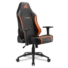Kép 3/5 - Sharkoon Gamer szék - Skiller SGS20 Black / Orange (állítható magasság; állítható kartámasz; szövet; acél talp; 120kg-ig)