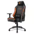 Kép 1/5 - Sharkoon Gamer szék - Skiller SGS20 Black / Orange (állítható magasság; állítható kartámasz; szövet; acél talp; 120kg-ig)