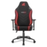 Kép 2/6 - Sharkoon Gamer szék - Skiller SGS20 Fabric Red (állítható magasság; állítható kartámasz; szövet; acél talp; 120kg-ig)