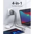 Kép 3/3 - UGREEN GaN Fast 100W univerzális hálózati töltő adapter fekete
