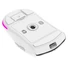 Kép 6/7 - Rampage Vezeték Nélküli Egér - PROTE M5 (Pixart PAW3311, Huano 80M, 2400DPI, 400mAh, 6 gomb, RGB, Type-C, fehér)