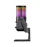 Kép 4/7 - Rampage Mikrofon - DIYEZ (USB, PC / MAC / Android, zajelnyomó, állvány, fekete, 2m kábel, RGB)