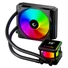 Kép 2/9 - Rampage CPU Water Cooler - INFINITE V120 (Mágneses kijelző, 36,9dB max., 98,54 m3 / h; 12cm, A-RGB LED, fekete)