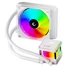 Kép 2/9 - Rampage CPU Water Cooler - INFINITE V120 (Mágneses kijelző, 36,9dB max., 98,54 m3 / h; 12cm, A-RGB LED, fehér)