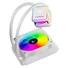 Kép 5/9 - Rampage CPU Water Cooler - INFINITE V120 (Mágneses kijelző, 36,9dB max., 98,54 m3 / h; 12cm, A-RGB LED, fehér)