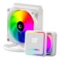 Kép 6/9 - Rampage CPU Water Cooler - INFINITE V120 (Mágneses kijelző, 36,9dB max., 98,54 m3 / h; 12cm, A-RGB LED, fehér)