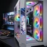 Kép 8/9 - Rampage Számítógépház - NOVA (fehér; üveg; ATX; 9,17" TFT kijelző, 7x120mm RGB, 1xUSB3.0 + 1xUSB2.0)