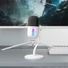 Kép 5/7 - Rampage Mikrofon - ARPEJ (állvány, RGB, kardioid, 50 Hz–18 kHz, fehér)