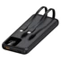 Kép 2/6 - S-Link Powerbank - IP-G16L 10000mAh (3x Type-C, Lightning, 20W PD, led, fekete)
