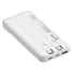 Kép 2/6 - S-Link Powerbank - IP-G16L 10000mAh (3x Type-C, Lightning, 20W PD, led, fehér)