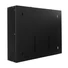 Kép 3/3 - S-Link DVR szekrény - SL-DVR01 fali kivitel (450x350x100mm, ablakos, Flatpack, Fekete)