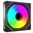 Kép 1/7 - Rampage Cooler 12cm - 7C-120SR (max 21,2 dBA, Reverse, 65,41 m3 / h, ház hűtésre, A-RGB LED, fehér)