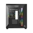Kép 2/7 - Rampage Számítógépház - LUMID (fekete; ablakos; mATX, alsó táp, 3x120mm A-RGB)