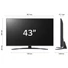 Kép 4/5 - LG 43UR81003LJ 43" 4K UHD Smart LED TV