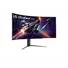 Kép 3/12 - LG Ívelt Gaming 240Hz OLED monitor 44.5" 45GR95QE, 3440x1440, 21:9, 200cd / m2, 0.03ms, 2xHDMI / DisplayPort / 3xUSB