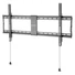 Kép 1/3 - Manhattan TV állvány - Fali fix ultravékony TV állvány Fekete (max.VESA:800x400)(43"-100"-ig) 70kg teherbírás