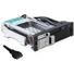 Kép 1/7 - Delock 2.5";3.5" SATA mobil rack fekete