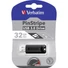 Kép 5/5 - Pen Drive 32GB Verbatim PinStripe USB 3.0 fekete (49317)