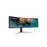 Kép 3/8 - LG Ívelt Gaming 240Hz VA monitor 49" 49GR85DC, 5120x1440, 32:9, 450cd / m2, 1ms, 2xHDMI / DisplayPort / 3xUSB