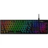 Kép 8/8 - HyperX Mechanikus Billentyűzet - Alloy Origins Aqua (Vezetékes, USB, 81 gomb, HX Aqua switch, angol kiosztás, fekete)