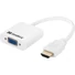 Kép 1/3 - Sandberg Kábel Átalakító - HDMI to VGA + Audio Converter