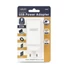 Kép 3/3 - Delight USB-A 20W + Type-C (USB-C)  PD45W adapter 65W (55042), DC 5-20V, gyorstöltéssel, fehér
