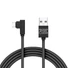 Kép 1/3 - Delight kábel - USB-C töltőkábel (USB - USB Type-C apa be- / kimenet; 2m, fekete)