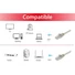 Kép 3/4 - Equip Kábel - 603011 (UTP patch kábel, CAT6A, Réz, LSOH, 10Gb / s, bézs, 0,5m)