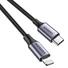 Kép 2/7 - UGREEN US304 USB-C - Lightning kábel, PD, 3A 1.5m, fekete (60760)