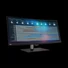 Kép 2/8 - LENOVO Monitor ThinkVision P40w-20, Curved, 39.7" WUHD3440x1440 IPS, 21:9, 1000:1, 300cd / m2, 4ms, USB, USB-C, HDMI, DP