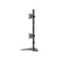 Kép 3/10 - Equip Monitor Asztali állvány - 650128 (17"-32", 2 monitor, dönthető, forgatható, állítható magasság, Max.:2x9kg,fekete)