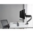 Kép 9/10 - Equip Monitor Asztali konzol - 650162 (17"-27", 3 monitor, dönthető, forgatható, Max.: 3x6kg, fekete / ezüst)