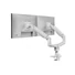 Kép 4/9 - Equip Monitor Asztali konzol - 650183 (17"-35", 2 monitor, dönthető, forgatható, Max.: 2x20kg, fehér)