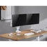 Kép 7/9 - Equip Monitor Asztali konzol - 650183 (17"-35", 2 monitor, dönthető, forgatható, Max.: 2x20kg, fehér)