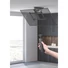 Kép 7/9 - Equip TV Mennyezeti konzol - 650329 (32"-70", motoros, dönthető, Max.: 35kg, fekete)