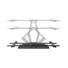 Kép 6/8 - Equip TV Fali konzol - 650335 (37"-80", Max.: 60kg, dönthető, forgatható, fekete)