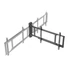 Kép 3/10 - Equip TV Fali konzol - 650336 (32"-75", motoros, Max.: 50kg, fekete)