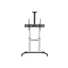 Kép 2/8 - Equip TV állvány - 650631 (60"-100" álló, dönthető, állítható magasság, gurulós, Max.:100kg, fekete / ezüst)