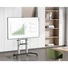 Kép 6/8 - Equip TV állvány - 650631 (60"-100" álló, dönthető, állítható magasság, gurulós, Max.:100kg, fekete / ezüst)